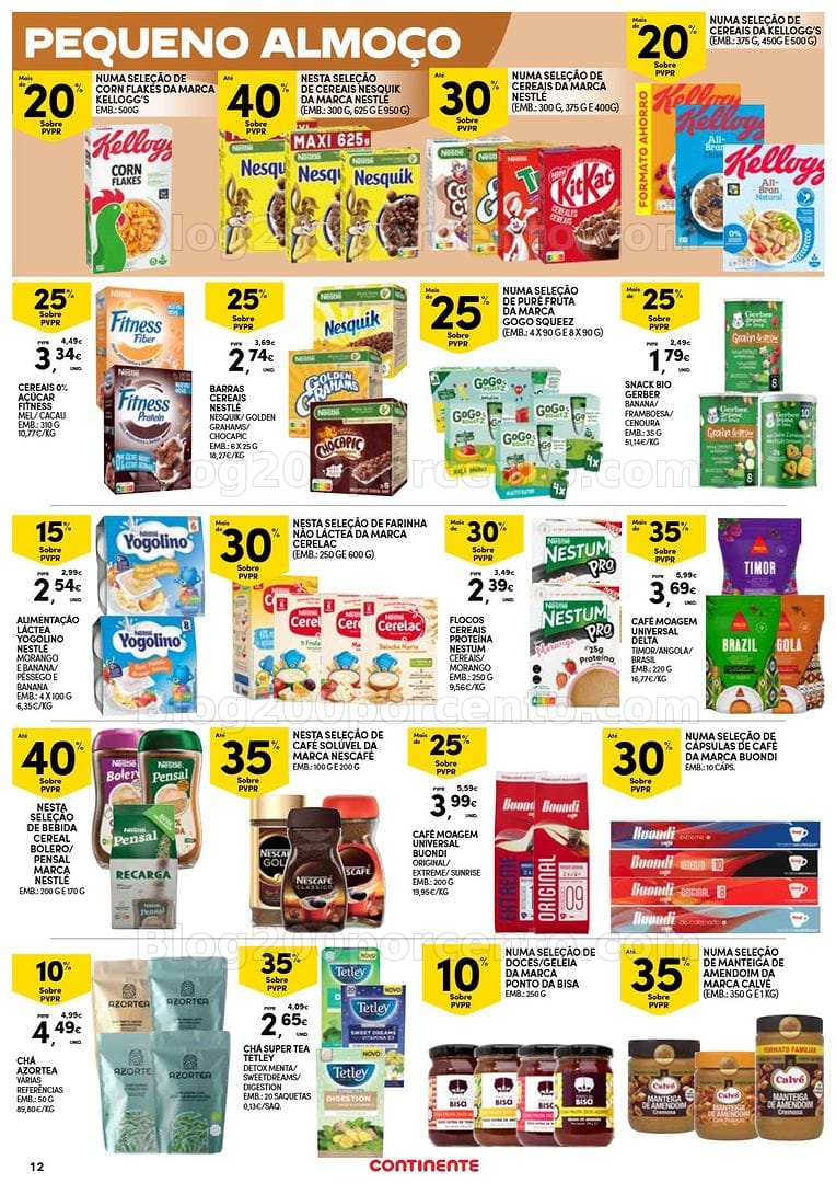 Antevisão Folheto CONTINENTE Açores Promoções de 19 março a 1 abril
