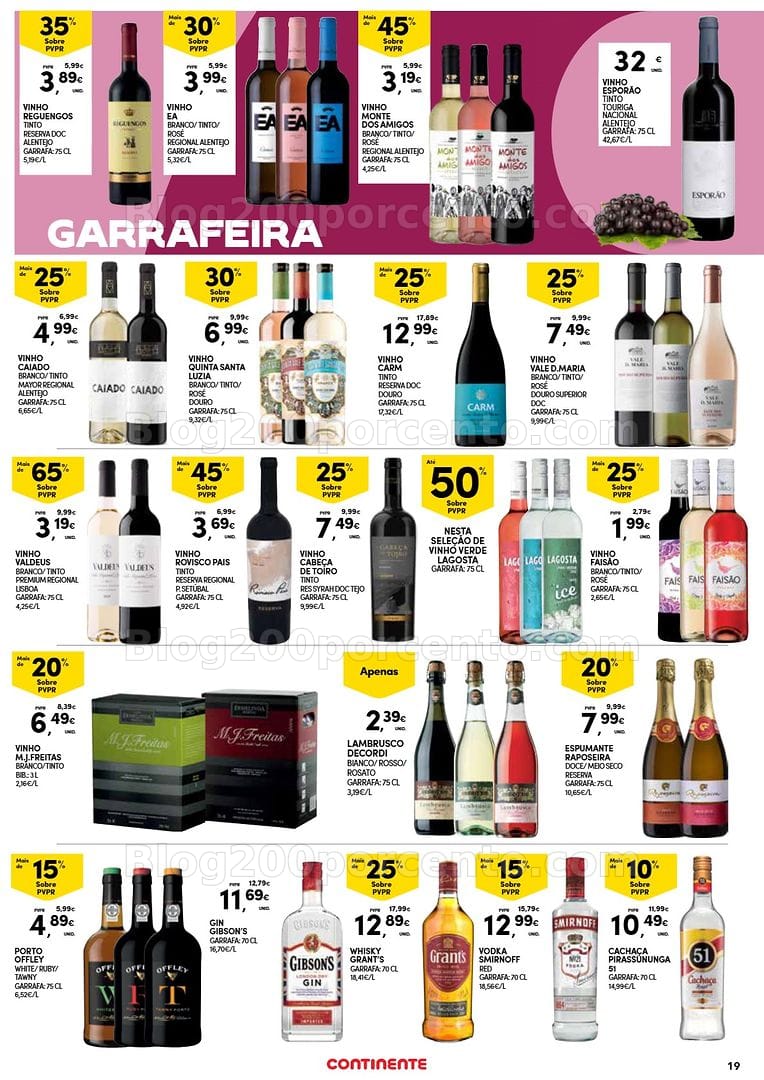 Antevisão Folheto CONTINENTE Açores Promoções de 19 março a 1 abril