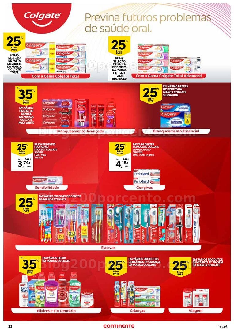 Antevisão Folheto CONTINENTE Açores Promoções de 19 março a 1 abril