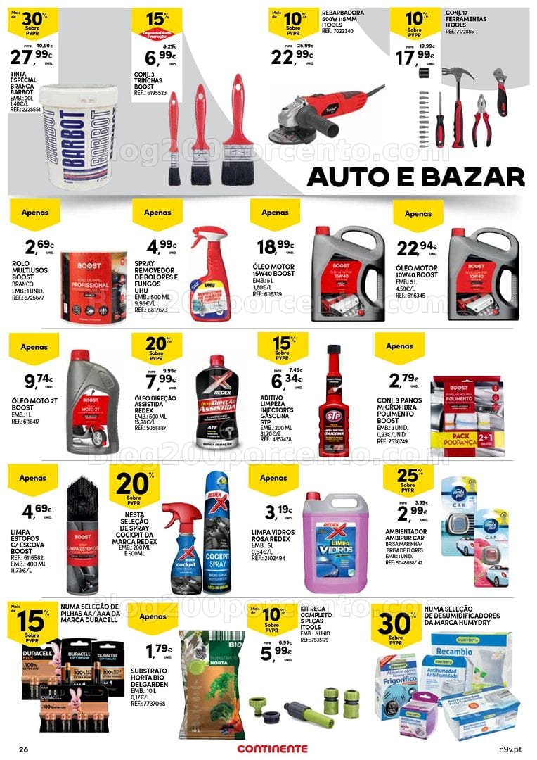 Antevisão Folheto CONTINENTE Açores Promoções de 19 março a 1 abril