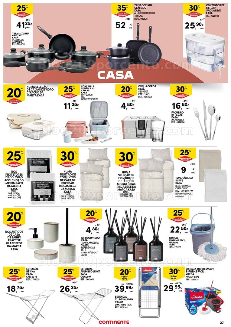 Antevisão Folheto CONTINENTE Bazar Açores Promoções de 19 março a 1 abril