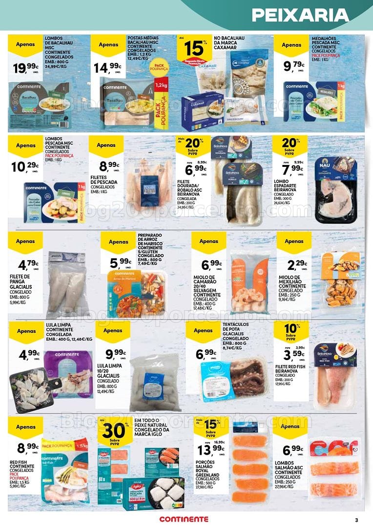 Antevisão Folheto CONTINENTE Açores Promoções de 19 março a 1 abril