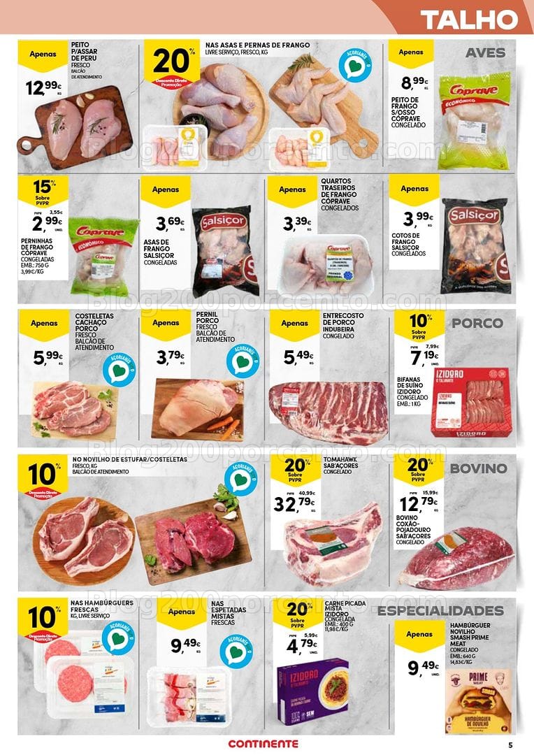 Antevisão Folheto CONTINENTE Açores Promoções de 19 março a 1 abril