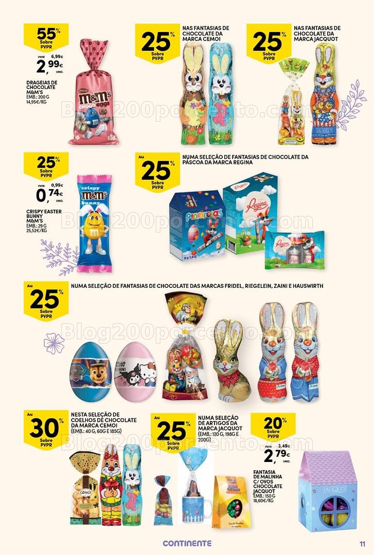 Antevisão Folheto CONTINENTE Açores Páscoa Promoções até 5 abril