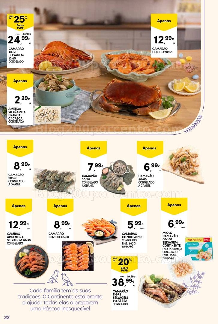 Antevisão Folheto CONTINENTE Açores Páscoa Promoções até 5 abril