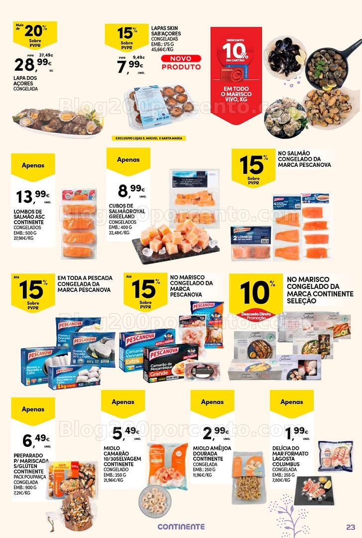 Antevisão Folheto CONTINENTE Açores Páscoa Promoções até 5 abril