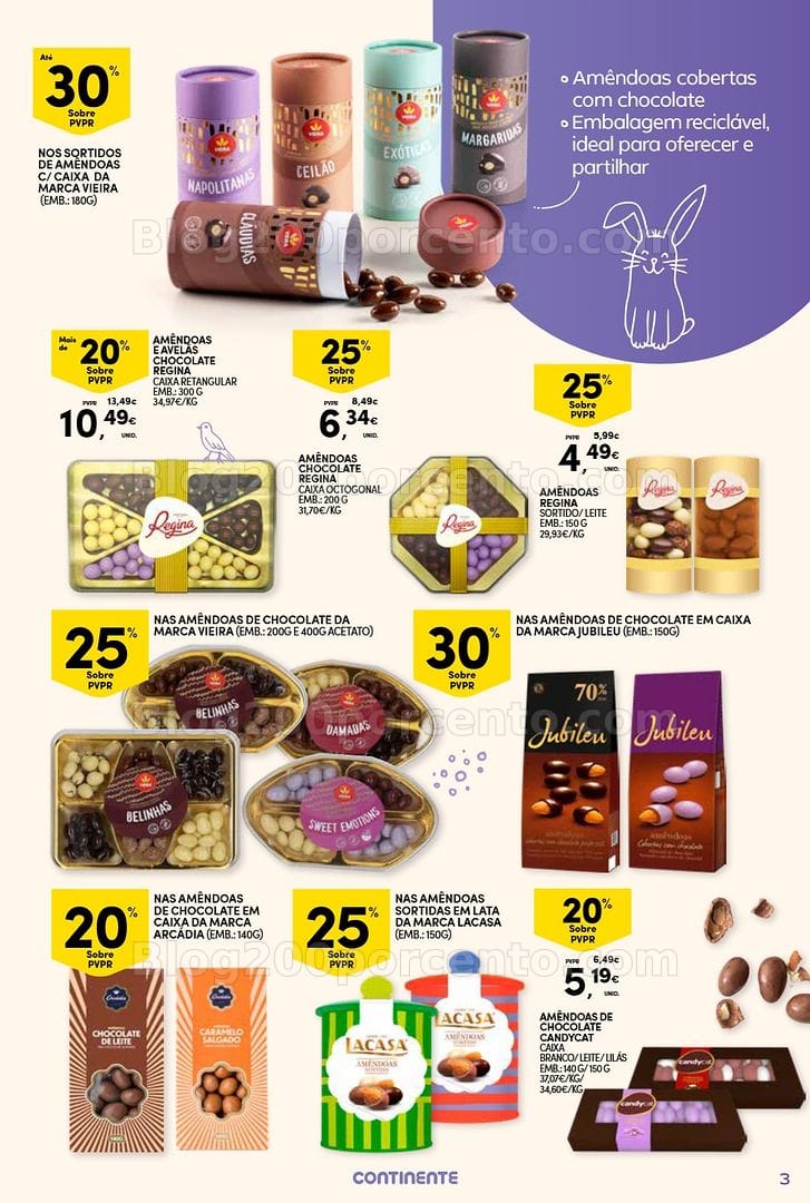 Antevisão Folheto CONTINENTE Açores Páscoa Promoções até 5 abril