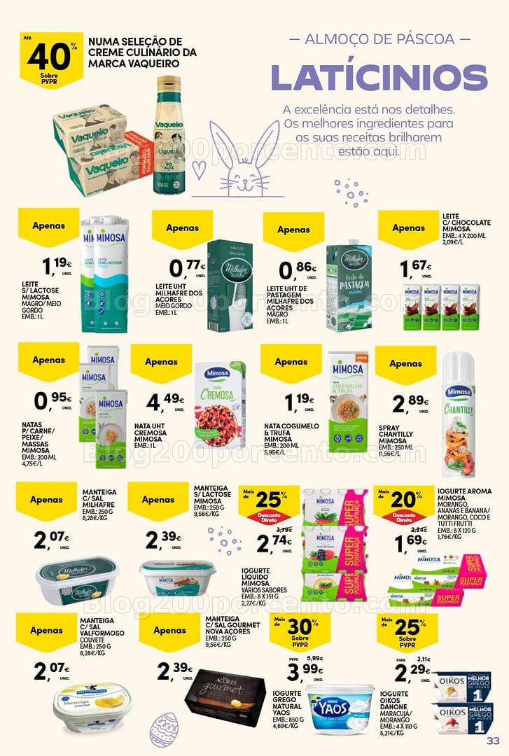 Antevisão Folheto CONTINENTE Açores Páscoa Promoções até 5 abril