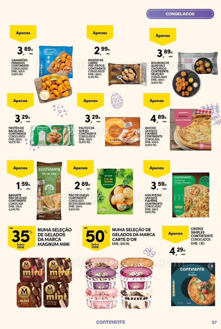 Antevisão Folheto CONTINENTE Açores Páscoa Promoções até 5 abril