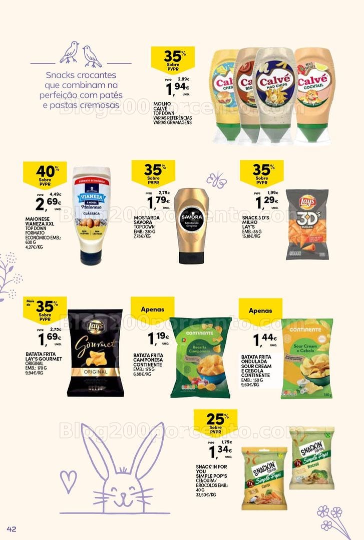 Antevisão Folheto CONTINENTE Açores Páscoa Promoções até 5 abril