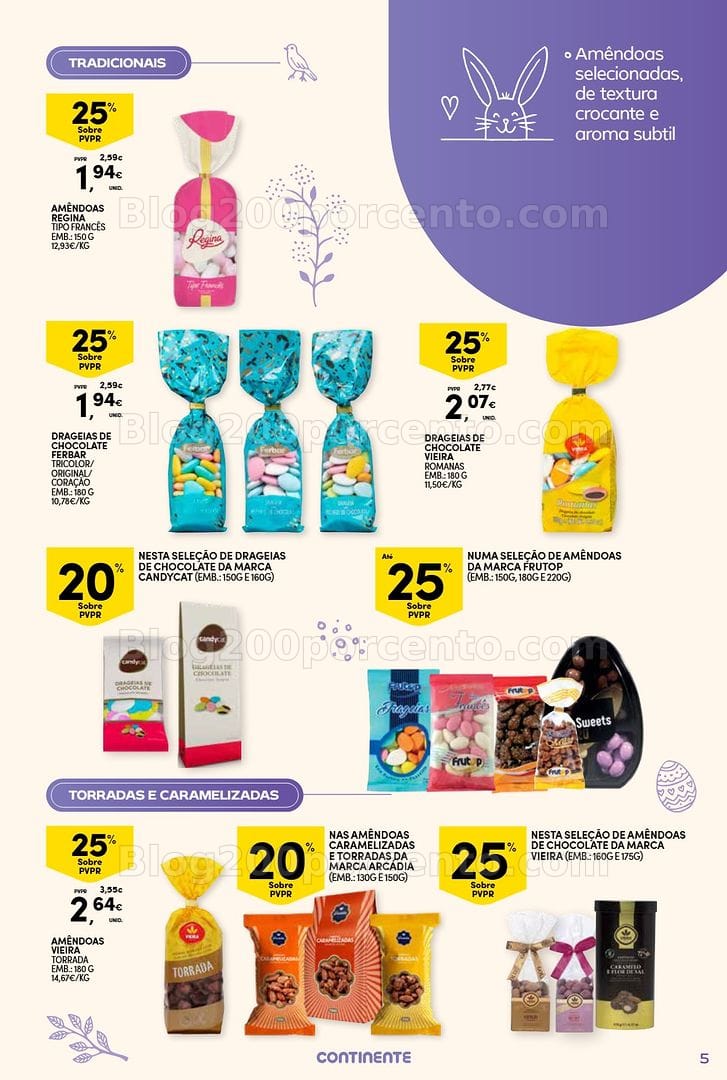 Antevisão Folheto CONTINENTE Açores Páscoa Promoções até 5 abril