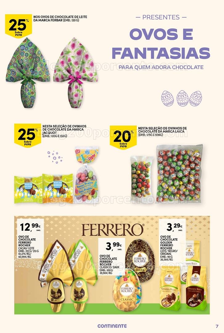 Antevisão Folheto CONTINENTE Açores Páscoa Promoções até 5 abril