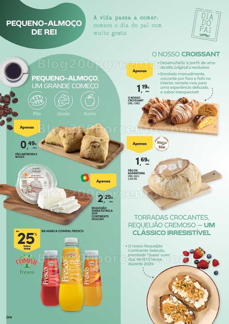 Antevisão Folheto CONTINENTE Especial Dia do Pai Promoções de 3 a 19 março