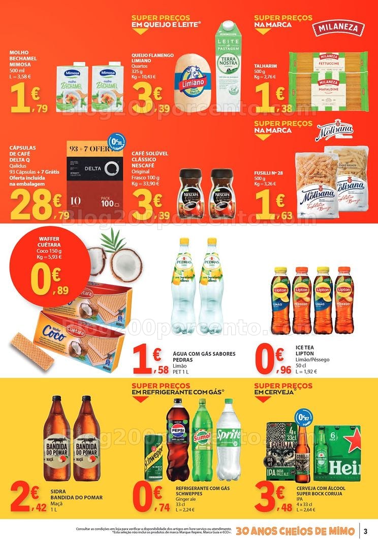 Antevisão Folheto E-LECLERC Promoções Fim de Semana - 27 a 29 março