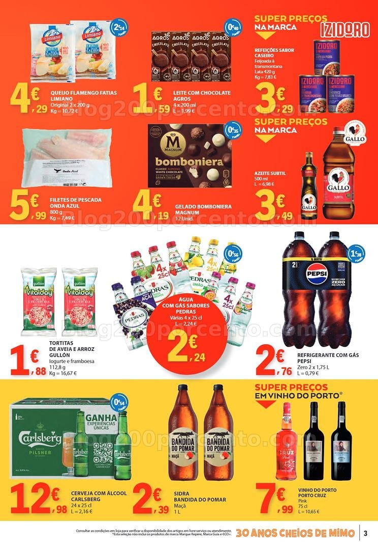 Antevisão Folheto E-LECLERC Promoções Fim de Semana - 20 a 22 março