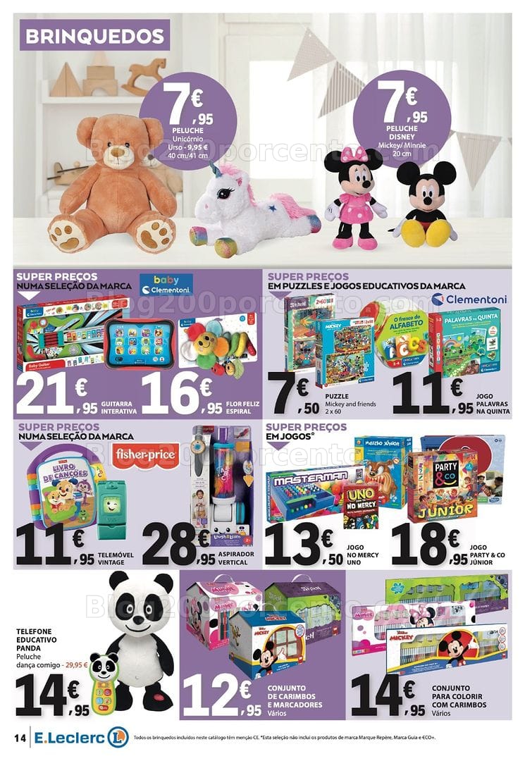 Antevisão Folheto E-LECLERC Bazar Especial Páscoa Promoções de 26 março a 8 abril