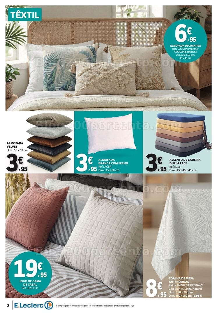 Antevisão Folheto E-LECLERC Bazar Especial Páscoa Promoções de 26 março a 8 abril