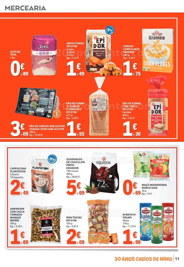 Antevisão Folheto E-LECLERC Marcas Próprias Promoções de 17 a 29 março