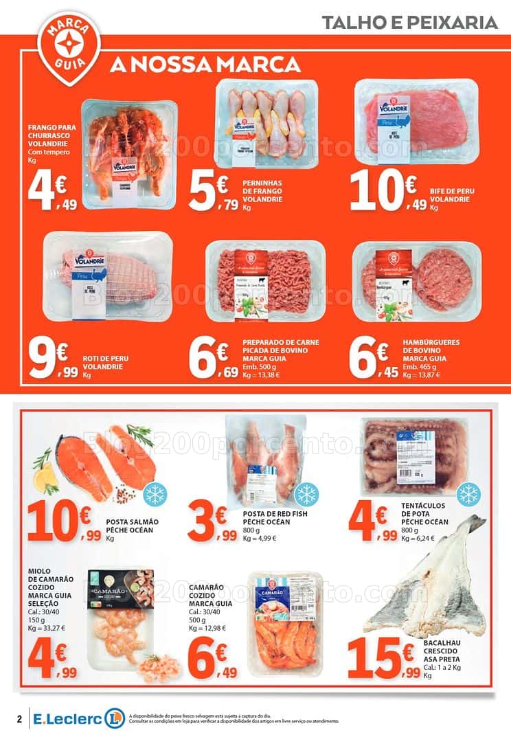 Antevisão Folheto E-LECLERC Marcas Próprias Promoções de 17 a 29 março