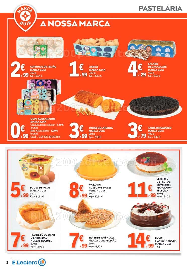 Antevisão Folheto E-LECLERC Marcas Próprias Promoções de 17 a 29 março
