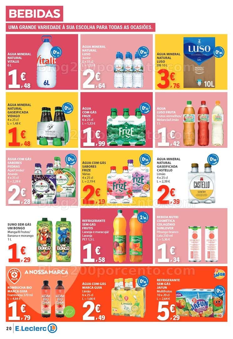 Antevisão Folheto E-LECLERC Promoções de 12 a 18 março