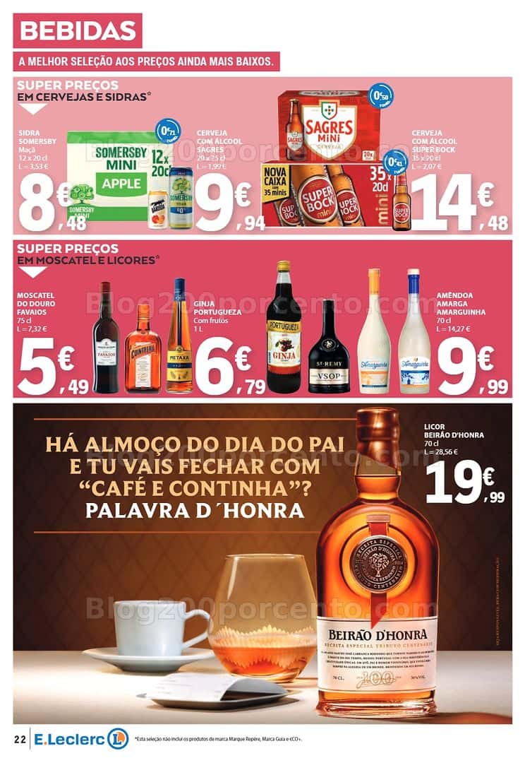 Antevisão Folheto E-LECLERC Promoções de 12 a 18 março