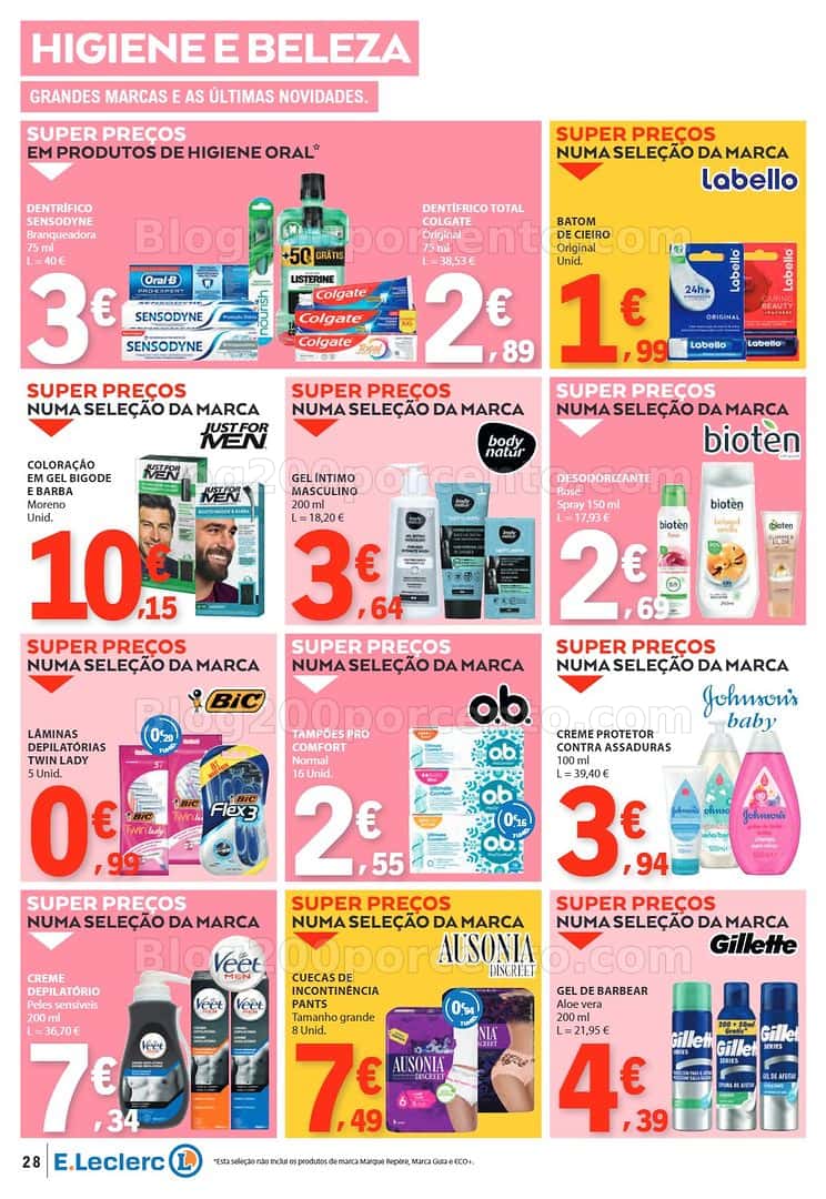 Antevisão Folheto E-LECLERC Promoções de 12 a 18 março