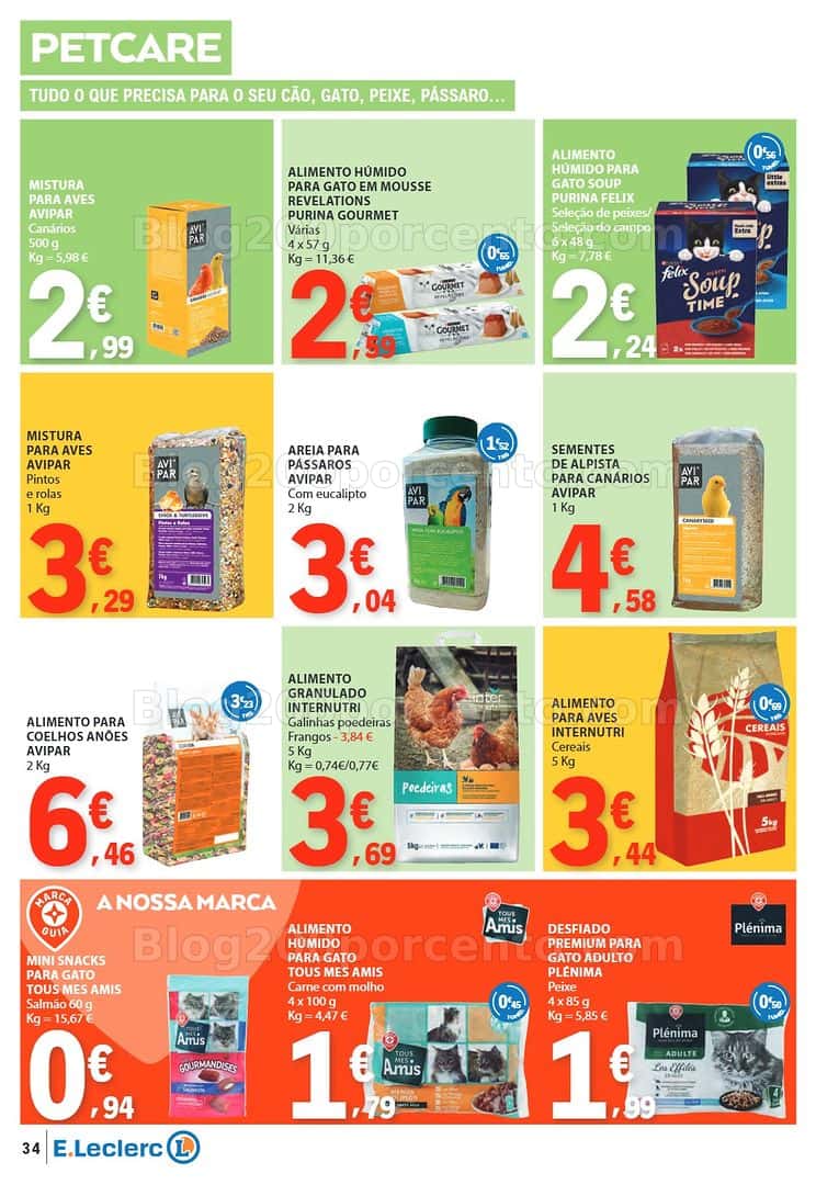 Antevisão Folheto E-LECLERC Promoções de 12 a 18 março
