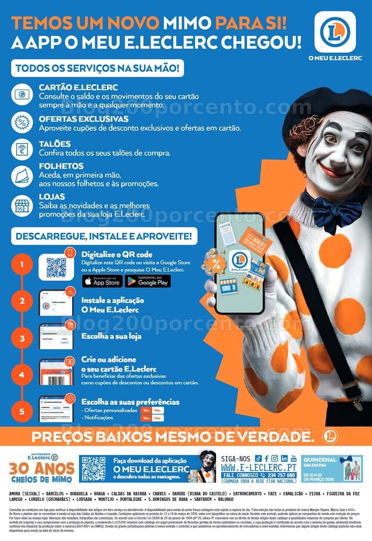 Antevisão Folheto E-LECLERC Promoções de 12 a 18 março