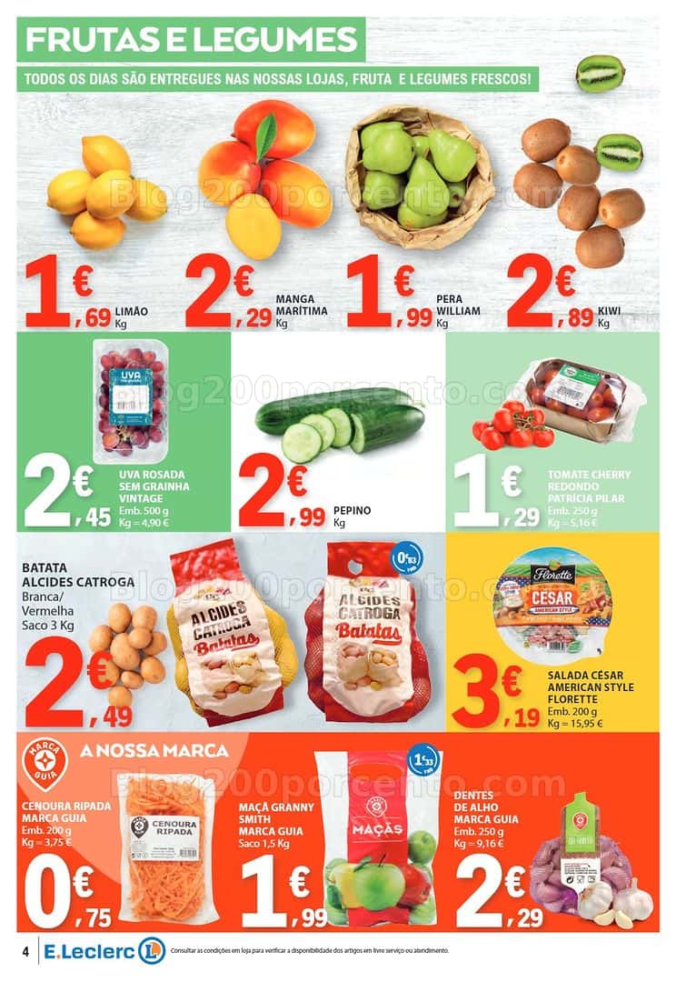 Antevisão Folheto E-LECLERC Promoções de 12 a 18 março