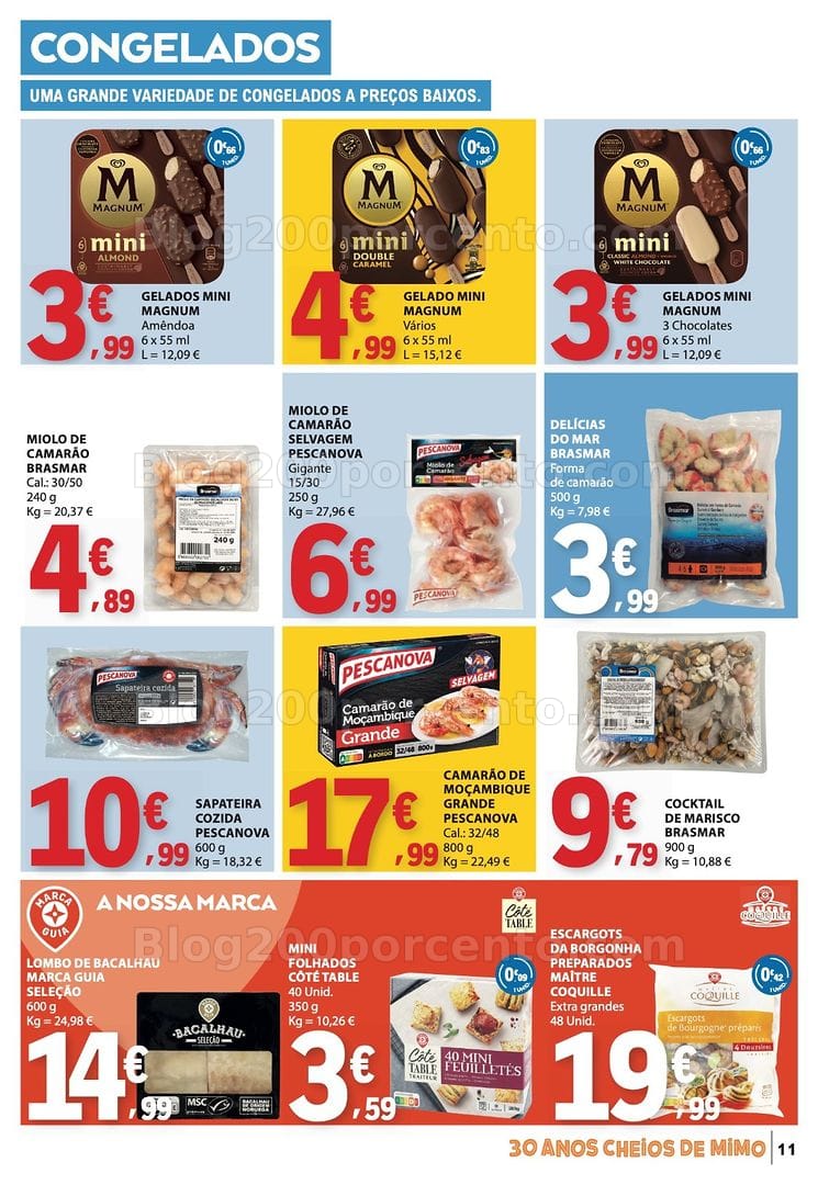 Antevisão Folheto E-LECLERC Páscoa + Promoções de 26 março a 6 abril