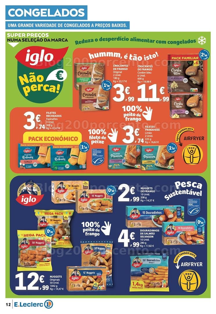 Antevisão Folheto E-LECLERC Páscoa + Promoções de 26 março a 6 abril