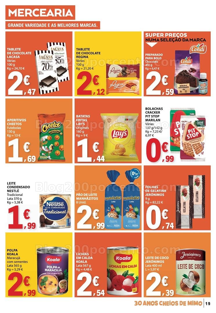 Antevisão Folheto E-LECLERC Páscoa + Promoções de 26 março a 6 abril