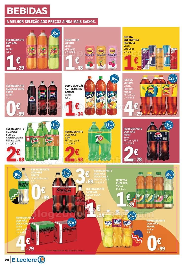 Antevisão Folheto E-LECLERC Páscoa + Promoções de 26 março a 6 abril