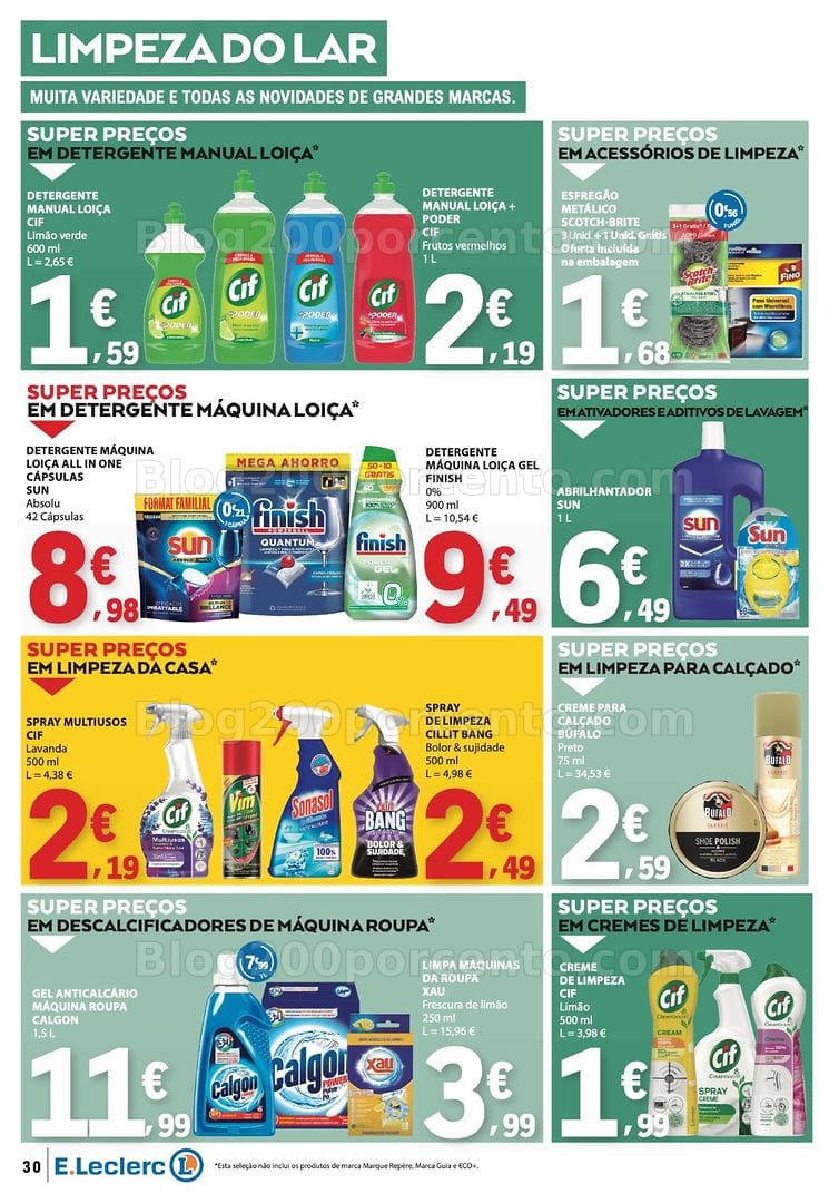 Antevisão Folheto E-LECLERC Páscoa + Promoções de 26 março a 6 abril