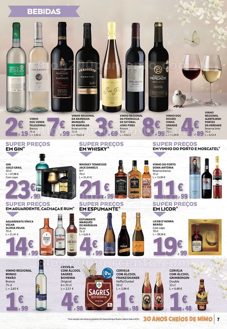 Antevisão Folheto E-LECLERC Páscoa Promoções de 24 março a 6 abril