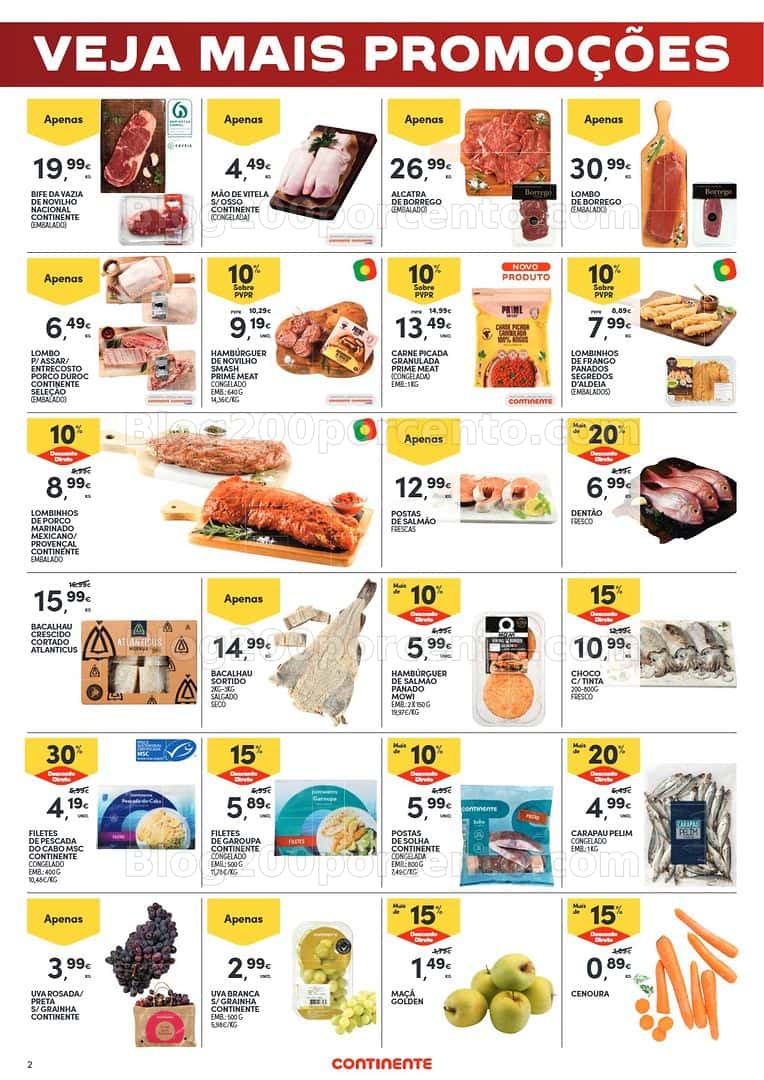 Antevisão Folheto CONTINENTE Promoções Fim de Semana - 6 a 9 março - Edição Digital