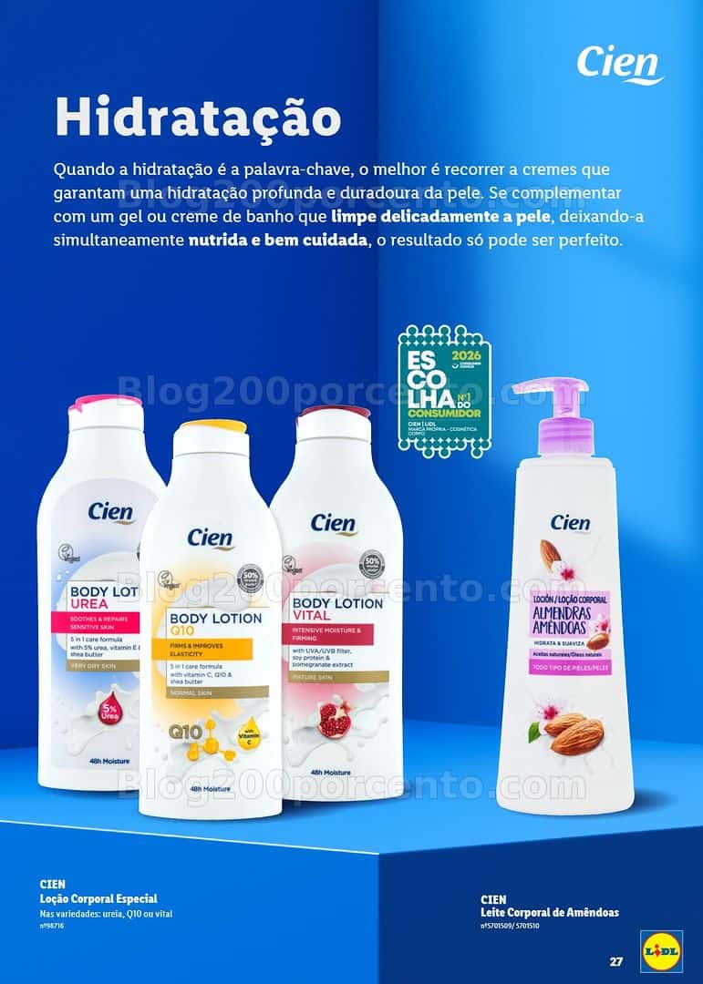 Antevisão Folheto LIDL Especial Beleza Promoções de 13 março a 3 abril