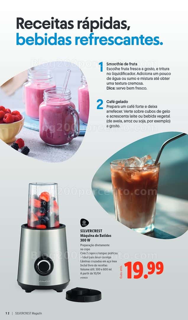 Antevisão Folheto LIDL Especial Sivercrest Promoções de 31 março a 20 abril