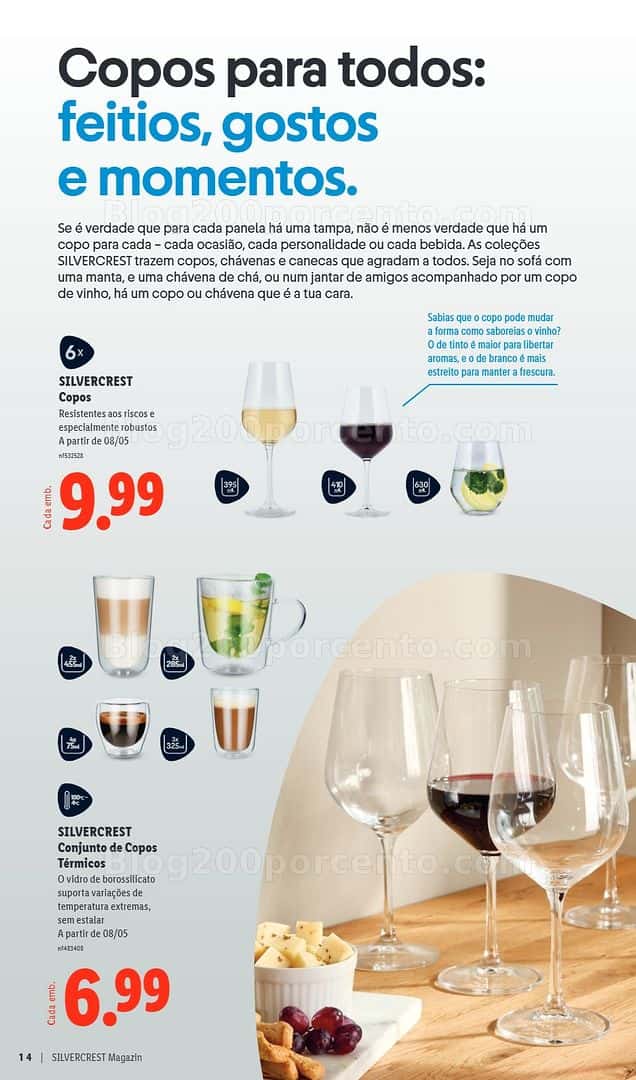 Antevisão Folheto LIDL Especial Sivercrest Promoções de 31 março a 20 abril