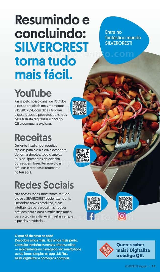 Antevisão Folheto LIDL Especial Sivercrest Promoções de 31 março a 20 abril