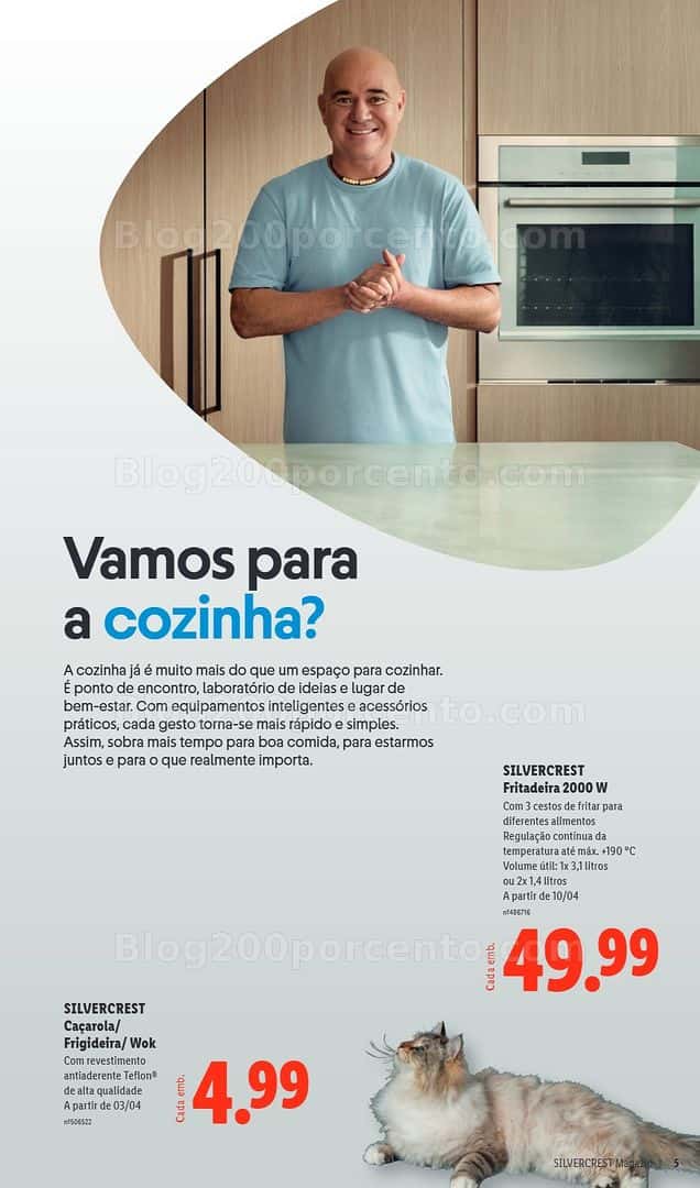 Antevisão Folheto LIDL Especial Sivercrest Promoções de 31 março a 20 abril