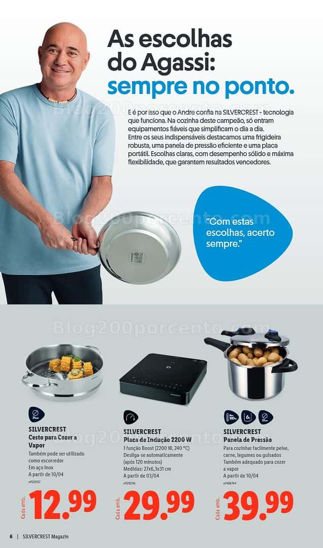 Antevisão Folheto LIDL Especial Sivercrest Promoções de 31 março a 20 abril