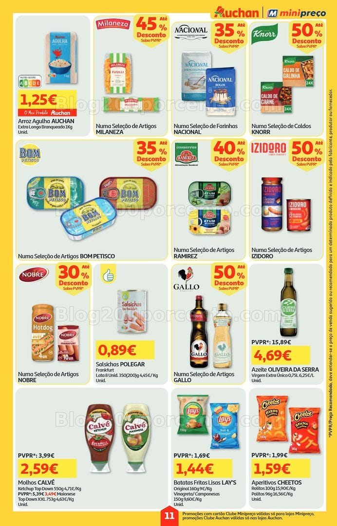 Antevisão Folheto MINIPREÇO - AUCHAN Promoções de 26 março a 1 abril