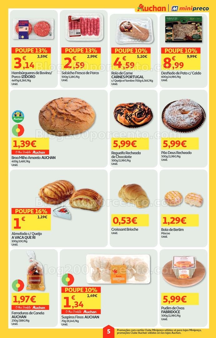 Antevisão Folheto MINIPREÇO - AUCHAN Promoções de 26 março a 1 abril