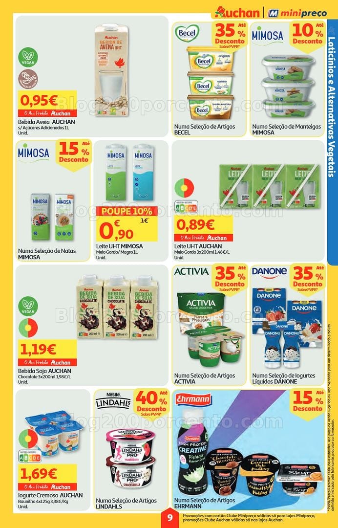 Antevisão Folheto MINIPREÇO - AUCHAN Promoções de 26 março a 1 abril