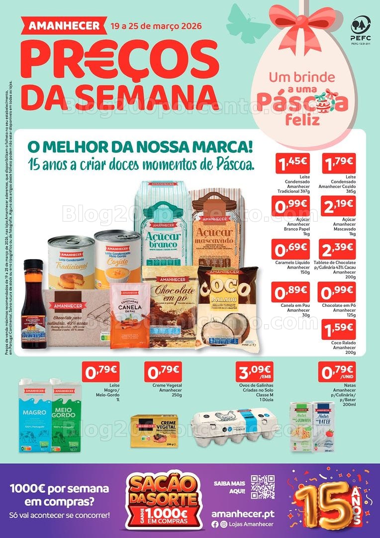 Antevisão Folheto AMANHECER Promoções de 19 a 25 março