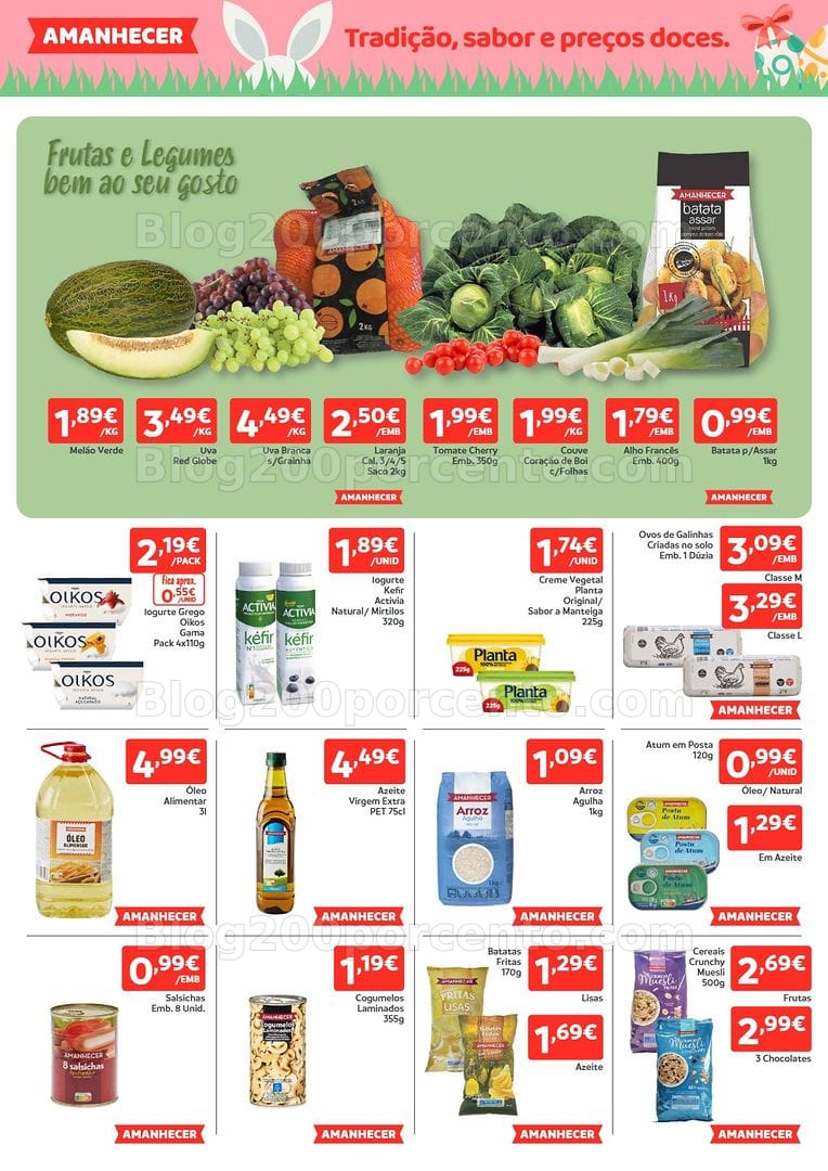 Antevisão Folheto AMANHECER Promoções de 26 março a 1 abril