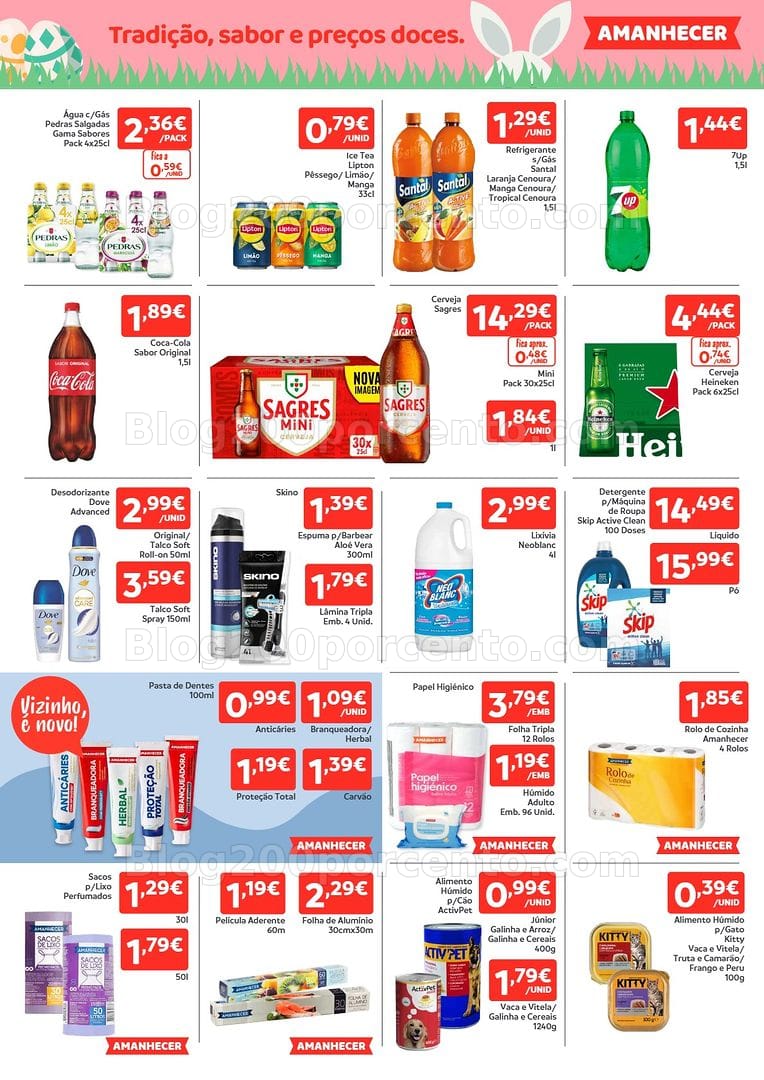 Antevisão Folheto AMANHECER Promoções de 26 março a 1 abril