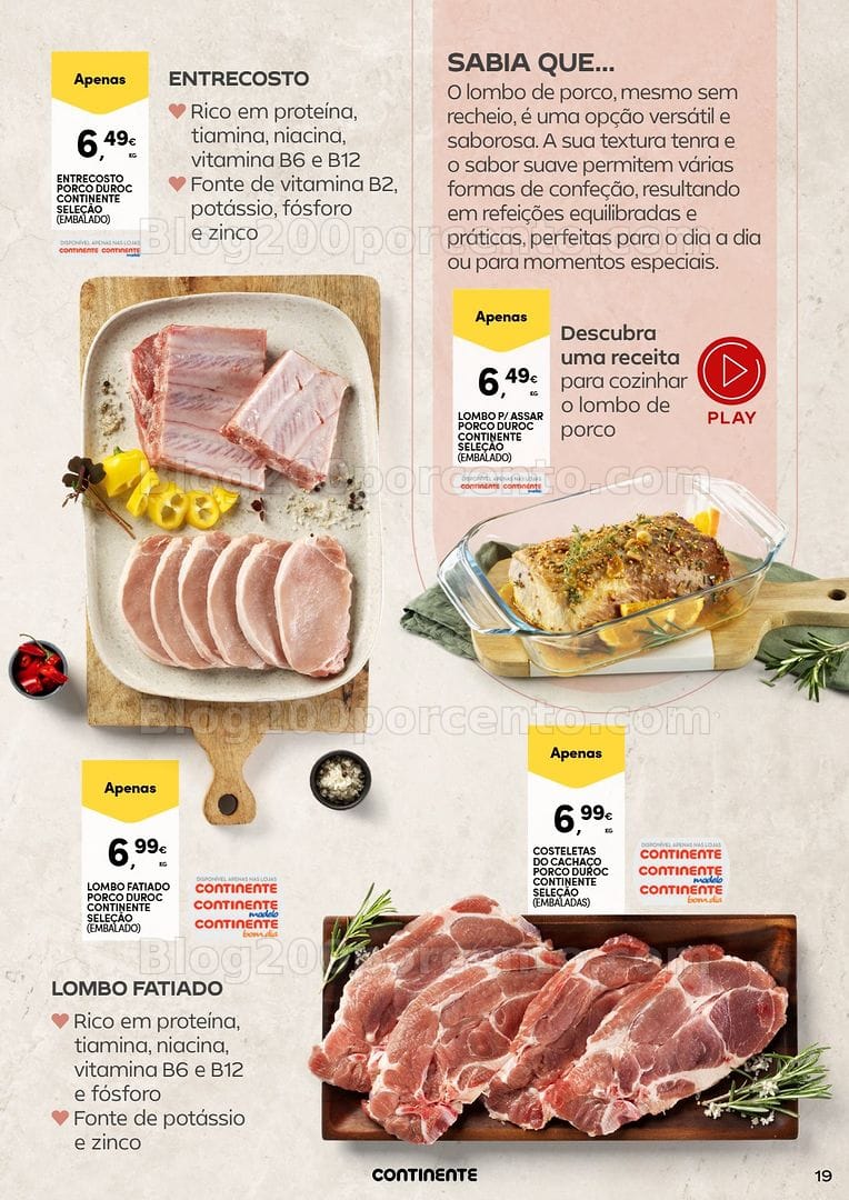 Antevisão Folheto CONTINENTE Frescos de Primavera Promoções até 29 março